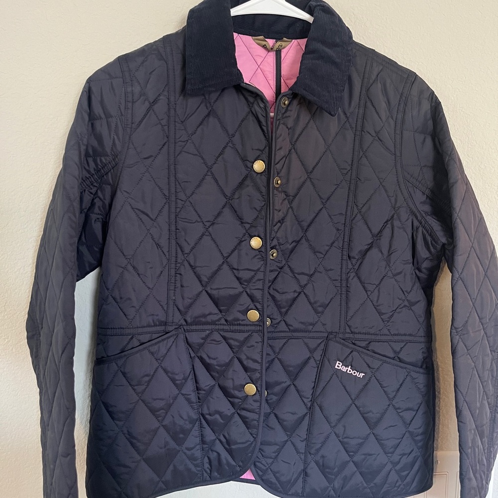 Barbour Girl’s Quilted Jacket - XL (fits like adult XS)